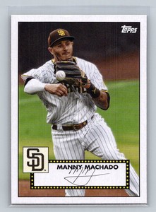 2021 Topps #T52-24 Manny Machado 1952 Topps Redux Near mint or better
