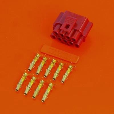 Lucas Rists 9 Way Red Receptacle TTS Series Electrical Wiring Connector Kit  - Image 1 of 4