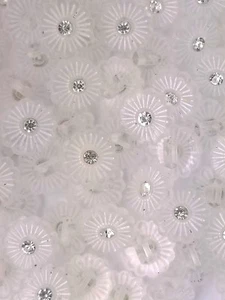 FLOWER SHANK BUTTON, SIZE 18L -7/16", SHINY FINISH, 1 GROSS, FREE SHIPPING USA - Picture 1 of 10