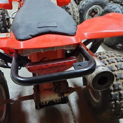 Rear Grab Bar Bumper For Honda TRX450R TRX450ER TRX250R Sportrax FourTrax 250 - Image 1 of 4