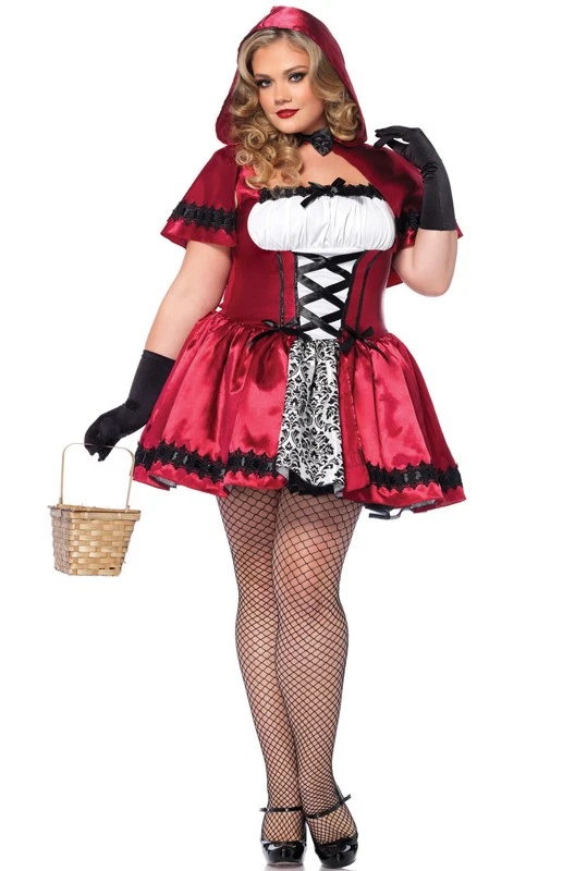 Brand New Gothic Red Riding Hood Plus Size Costume - Image 1 of 1