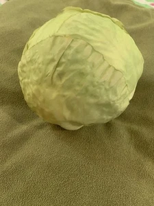 Vintage Artificial Cloth Iceberg Lettuce Decoration 🥬 - Picture 1 of 2