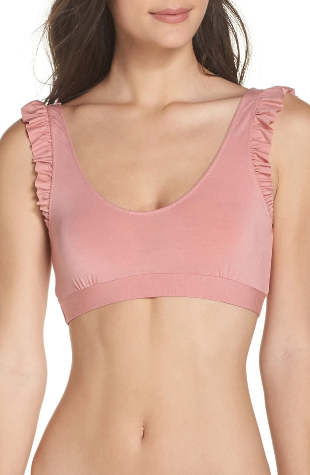 Bralette Jackie Honeydew Intimates para mujer rosa piedra talla M Foto 1 de 1