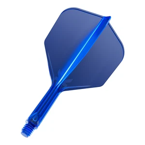 Sistema de vuelo y eje Target K-Flex, transp. /azul - Estándar Nº6 / aprox. 19 mm - Imagen 1 de 4