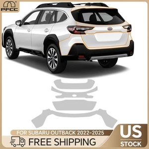 For Subaru Outback 2022-2025 Rear Bumper Precut Paint Protection Film Clear PPF - Picture 1 of 20