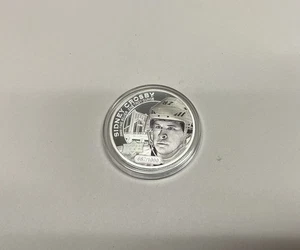 2017 Upper Deck Sidney Crosby 1 oz .9999 Silver Coin 687/1000 - Picture 1 of 2
