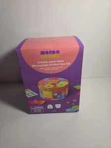 Mondo Llama Decoupage Trinket Box Craft Kit - Picture 1 of 4