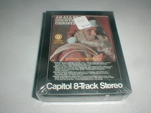All Star Country Christmas COMP Capitol 8 Track Tape SEALED 70 Tex Buck Roy Hank - Bild 1 von 7