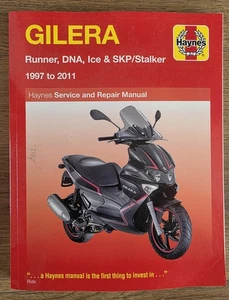 Gilera Runner, DNA, Ice & SKP/Stalker (97 - 11) Haynes Repair Manual (Paperback) - Picture 1 of 1