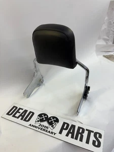 Almohadilla de respaldo de pasajero desmontable Sissybar Harley 97-07 Touring - Imagen 1 de 6