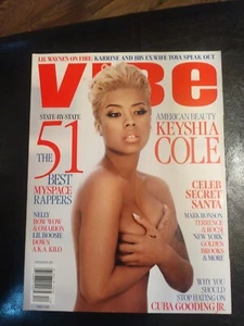 Vibe Magazine December 2007  Keyshia Cole ( Cover ) - Bild 1 von 4
