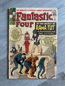 Fantastic Four #19 (Marvel, 1963) First Rama-Tut (Kang) Low Grade Complete - Bild 1 von 4