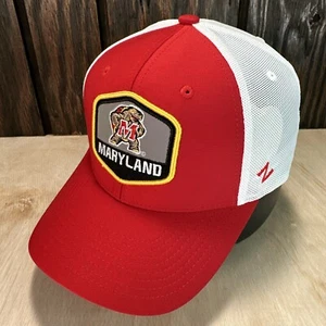 Zephyr NCAA Maryland Terrapins Snapback Hat Trucker Cap NWT Reflective Golf Mesh - Picture 1 of 11
