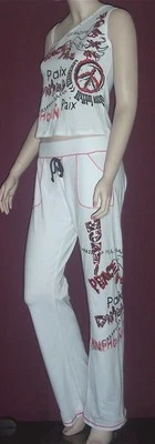 FUNK FACTORY CURTAIN CALL 3 Piezas Disfraz de Baile Hippie Falda Pantalones Top Talla L  Foto 1 de 4