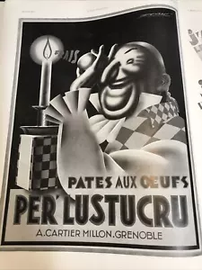 Original 1934 L'Illustration French Vintage Magazine Advertising Illustrations - Picture 1 of 5