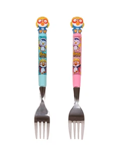Korean Tv Anime Little Penguin Pororo Petty Fork Edelstahlgabel - Bild 1 von 7
