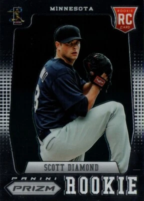 Panini Prizm #161 2012 - Scott Diamond RC - Minnesota Twins 12-148 Foto 1 de 2