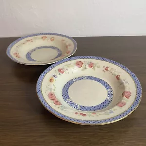 The Rowland & Marsellus Co Staffordshire England Floral Set of Plates - Picture 1 of 4