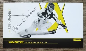 B553 Regina Mader AUT Ski Alpin Autogrammkarte original signiert - Bild 1 von 2