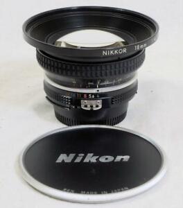 Nikon Ai Nikkor 18mm f/4.0 Nikon F Mount, Wide-Angle Lens - MUST SEE! (4566)