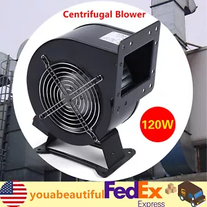 Ventilador Soplador Centrífugo 196CFM 2600r/min 110V 120W Soplador Motor Cobre Puro - Imagen 1 de 16