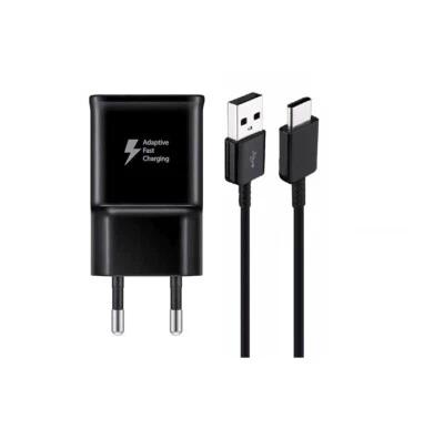 Schnellladekabel Ladegerät passt für Samsung Galaxy S8 S9 S10 S20 S21 Plus - Bild 1 von 4