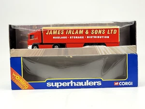 Corgi Super Haulers 59509 - Scale 1:64 - Scania Curtainside - James Irlam - Picture 1 of 11