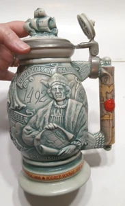Vintage Avon 1992 Christopher Columbus New World Stein Made in Brazil #88413 - Picture 1 of 15