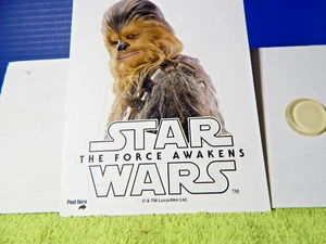 Star Wars - Glow in the Dark Aufkleber - Wookiee - Bild 1 von 2