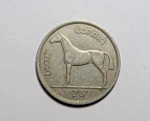 IRELAND: IRISH HALF CROWN 1961. FREE SHIPPING - Picture 1 of 2