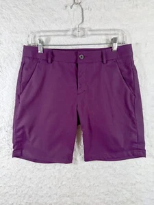 Kjus Shorts Womens Sz 40/Large Addu Golf Purple TechnoTwill Stretch Chino - Picture 1 of 9