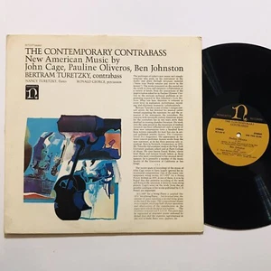 The Contemporary Contrabass John Cage Avant Garde LP - Picture 1 of 6