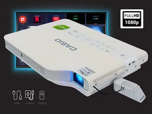 Laser/LED Hybrid DLP Projector 2500 ANSI Bright, Eco-Friendly, and Long-Lasting - Picture 1 of 17
