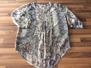 NEXT Women’s Floral Sheer Tunic Top Casual Size 8 - Picture 1 of 1