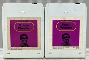 Stevie Wonder Anthology Volume I & II 8 Track 2 Tape Set M11-894-ZT ungetestet - Bild 1 von 4