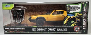 JADA 2023 TRANSFORMERS ROTB BUMBLEBEE 1977 CAMARO 1:24 DIECAST TOY CAR SEALED - Picture 1 of 19
