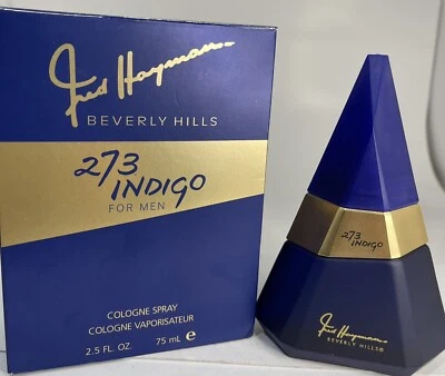 273 Indigo By Fred Hayman Beverly Hills Colonia Spray Hombres 2.5FL OZ 75ml (E) Foto 1 de 4