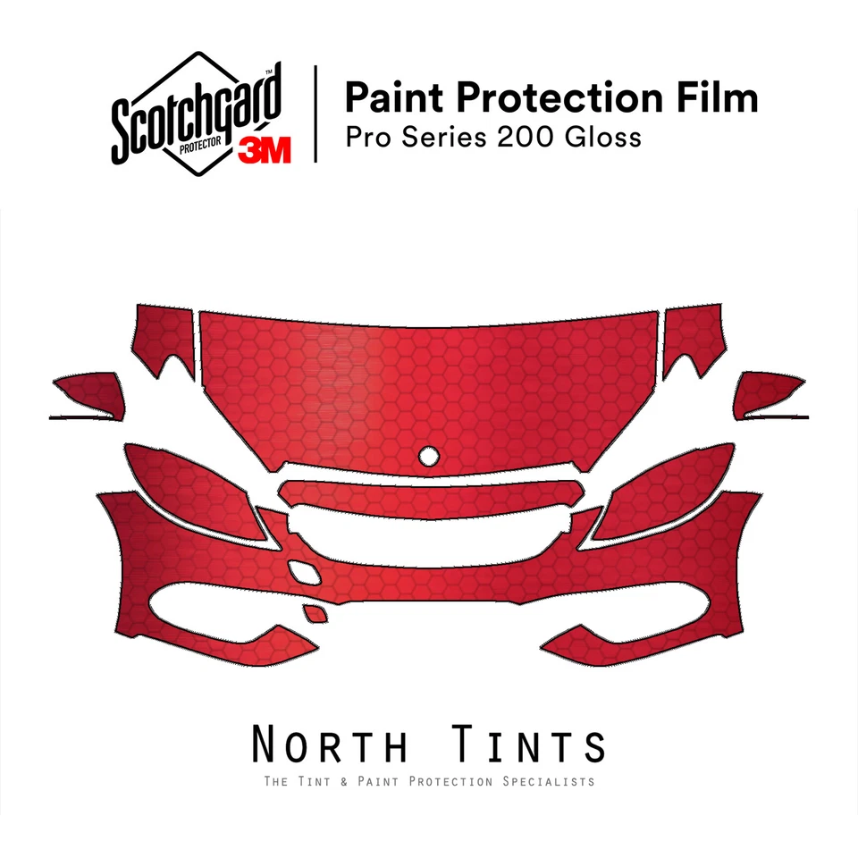 Película protectora sujetador transparente PPF Mercedes Benz Clase C Sport Coupé 2017-2018 3M PRO Foto 1 de 4