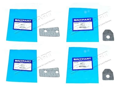 LAND ROVER DEFENDER 90 110 130 UPPER & LOWER QUARTERLIGHT GLASS HINGE GASKET SET - Image 1 of 3