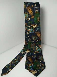 VINTAGE Paws Addiction mehrfarbige Garfield Polyester Krawatte RN73469 EUC - Bild 1 von 8