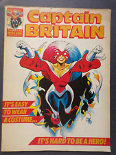 Captain Britain #13 (Marvel 1986) 1st full Psylocke, PB, J117