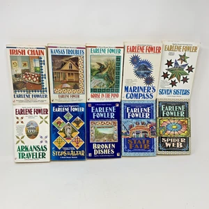 Lot of 10 Benni Harper Mysteries PB Books Earlene Fowler Mystery Prime Crime - Picture 1 of 18