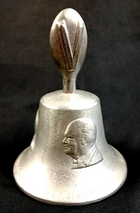ORIGINAL WW2 RAF "VICTORY BELL" FUNDIDO DE AVIÓN ALEMÁN DERRIBADO - Imagen 1 de 13