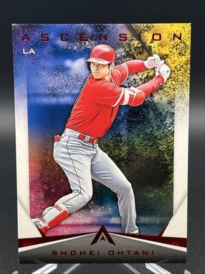 2019 Panini Chronicles Ascension Shohei Ohtani #12 Red /50 - Image 1 of 4