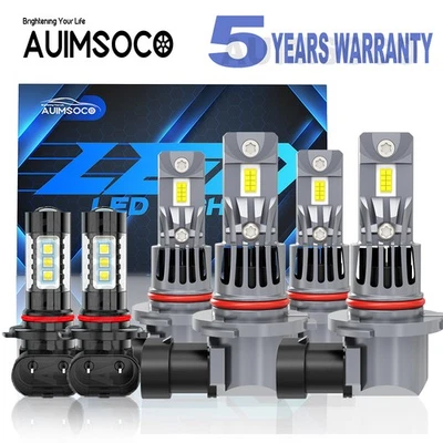 For Toyota Avalon 2000-2005 2006 2007 Super Bright LED Headlight Fog Light Bulbs - Image 1 of 4