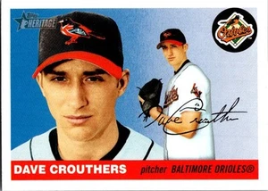 2004 Topps Heritage #64 Dave Crouthers - Picture 1 of 2