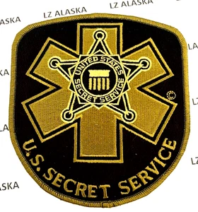 UNITED STATES SECRET SERVICE TACTICAL MEDIC GREEN SUBDUED SSI PATCH (EMS1) - Picture 1 of 3