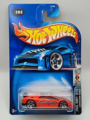 Lamborghini DIABLO RED Hot Wheels 2003 FINAL RUN Series Really good card See pic - Image 1 of 4