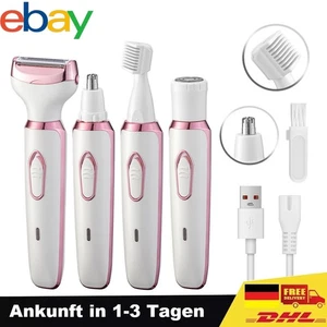 4in1 Elektrorasierer für Damen, Elektrorasierer für den Intimbereich der Frau - Bild 1 von 15