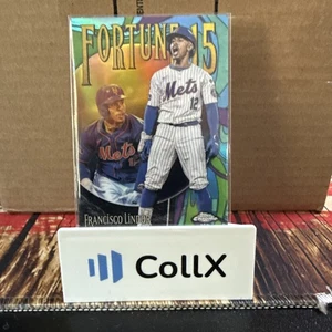 Topps Chrome Francisco Lindor Fortune 15 F15-7 2025 - Imagen 1 de 2